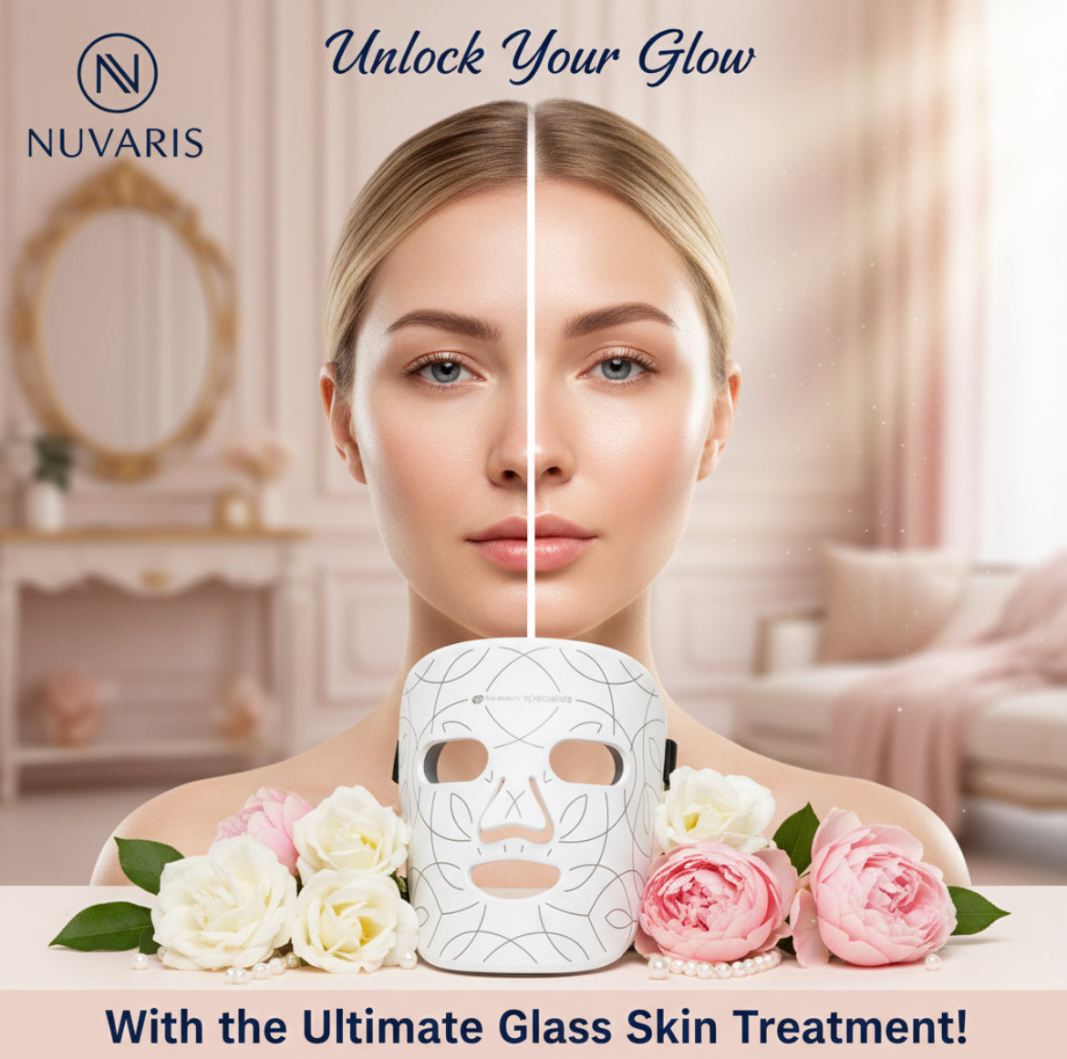 Nuvaris Deep Cleansing LED Mask